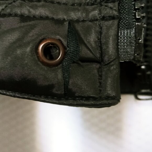 Women's Vest Cool Wear Black Quilted Collared Zipped Closure Jacket Size Small - Picture 10 of 12